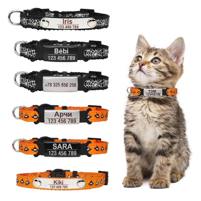 Personalized Cat Collar ID